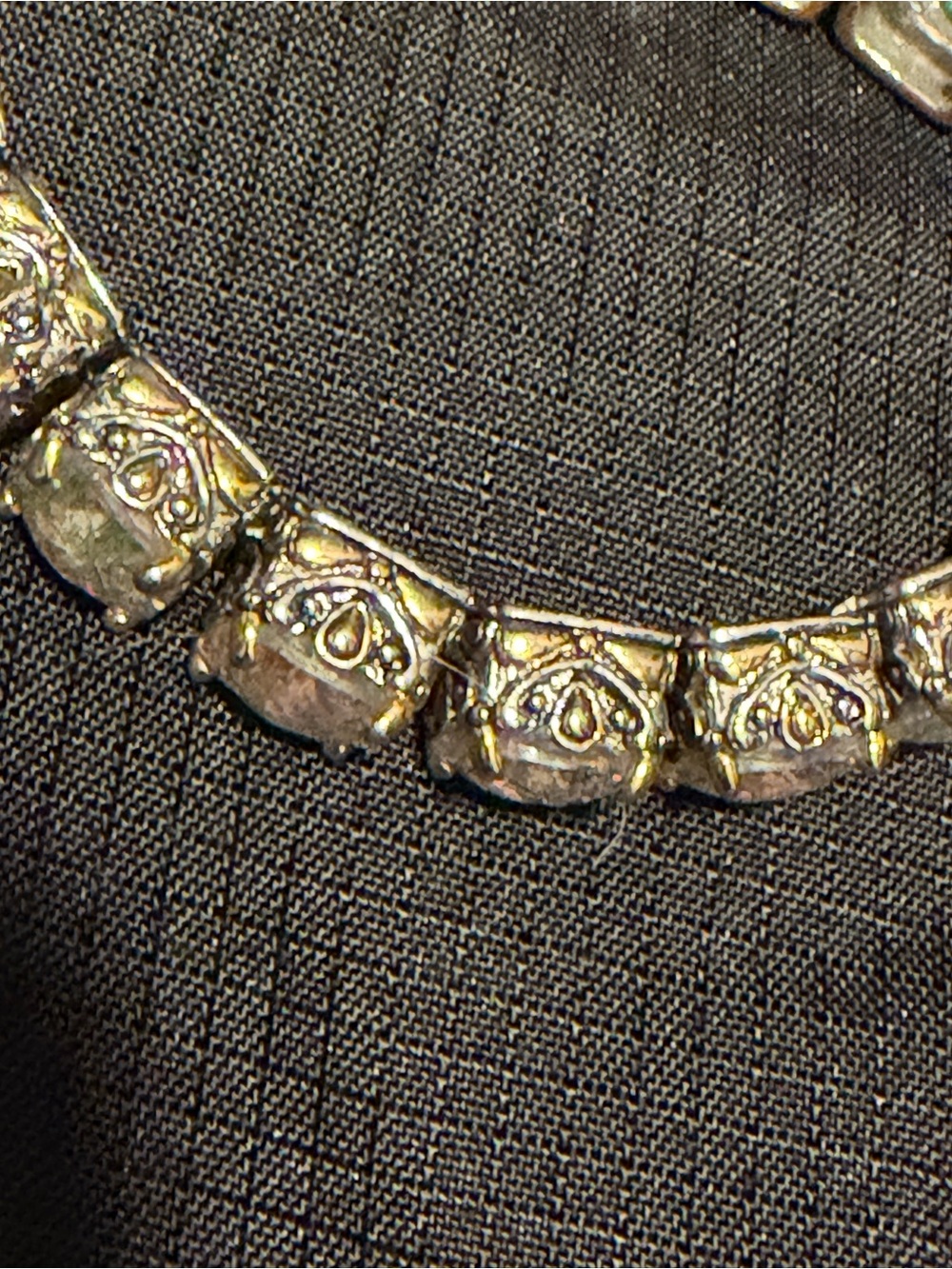 Unicorn Aurora Borealis Crystal Tennis Bracelet Iridescent Silver Gold Tone - Picture 4 of 4
